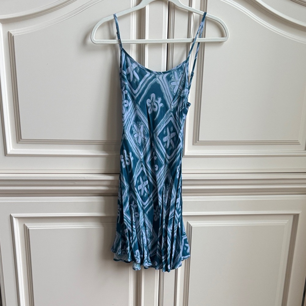 Princess Polly Blue and White Mini Dress